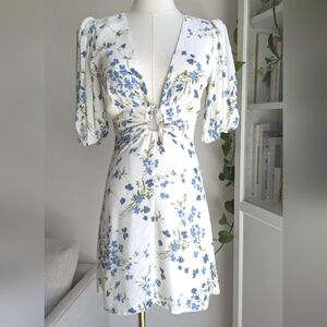 Reformation Cressida Mini Dress